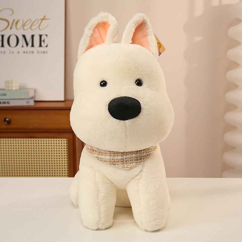 40cm Cute Cartoon Animal Plush Toys Stuffed Elephant West Highland Butter Little Bear Doll Warm Cozy Chubby Appease Doll