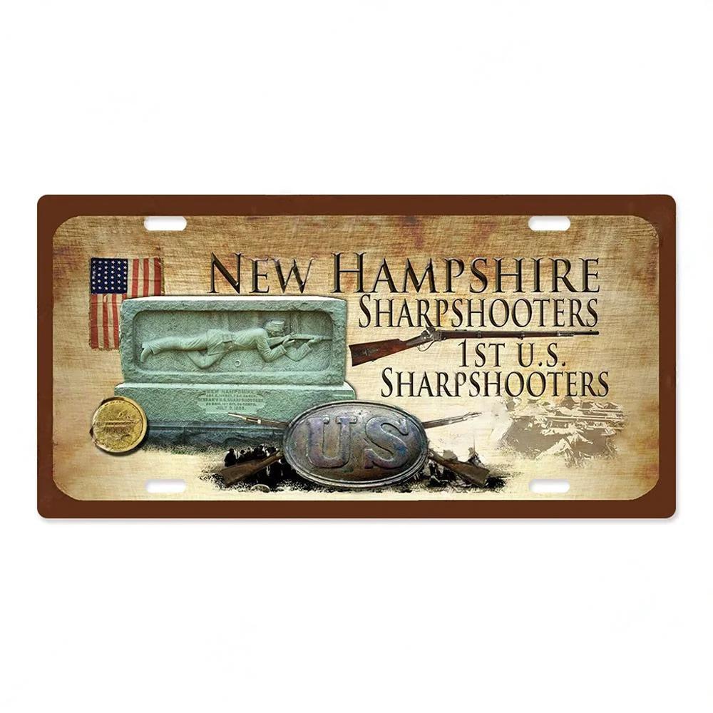 The War Licenses Posters Plate Plaque Metal Vintage Tin Signs Room Wall Decor Art Decoration Poster for Bar Home
