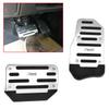 Andifany 2 Pcs Gas Axle Pedal and Brake Pedal Cover Foot Pad Non-slip, Universal Automatic Transmission Car