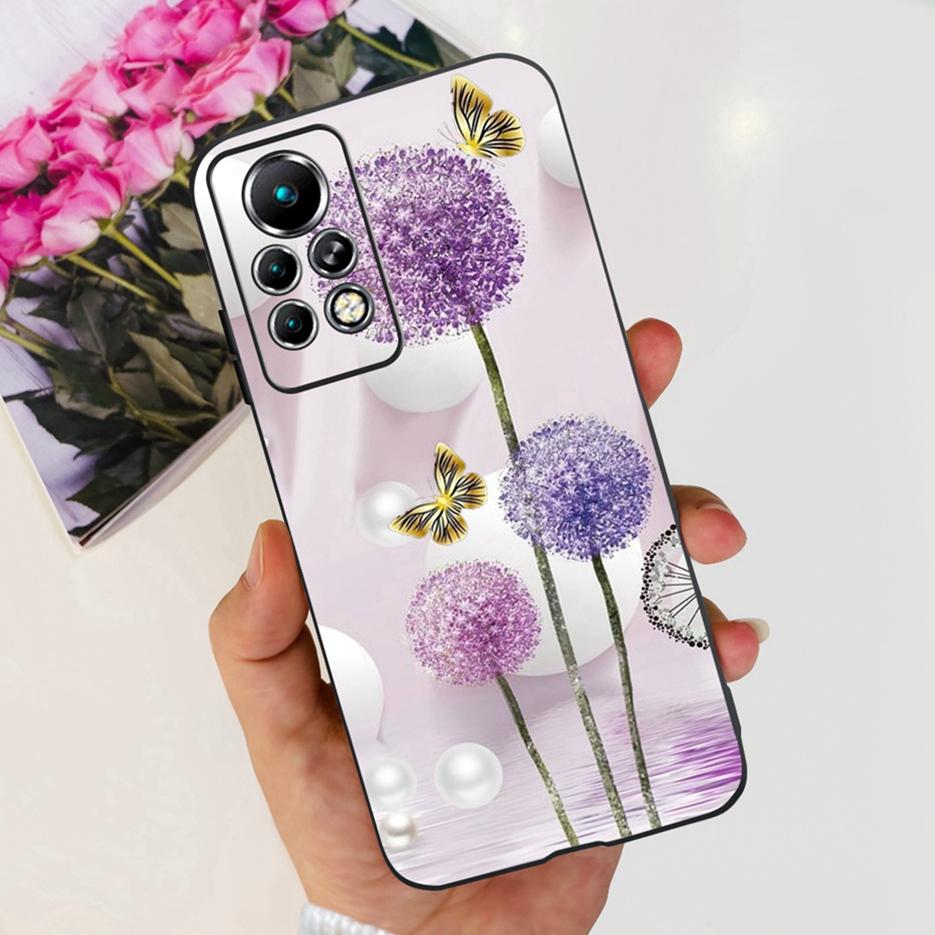 For Infinix Note 11 Pro Case X697 Cute Painted Back Cover Soft Silicone Phone Cases For Infinix Note 11 Note11 Pro Fundas Bumper