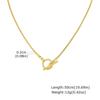 Vnox Stainless Steel Round Snake Chain Necklace 50cm, 2mm Width OT Toggle Chain Link Collar, Minimalist Jewelry Gift for Men Him