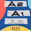 3D Premium A1 A2 A3 A4 A5 A6 A7 A8 Letters for Car Styling Accessories car Engine Hood Fender trunk Tail Rear Decal Emblem Badge Sticker