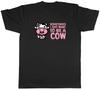 Sometimes I Just Want To Be Cow Animal Mens Unisex T-Shirt Tee Gift