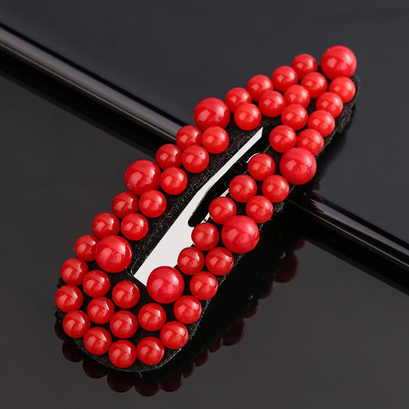 

1 шт. Заколки для волос с имитацией жемчуга, бисерные геометрические заколки для волос для женщин, шпильки для волос, модные аксессуары для волос, ювелирные изделия