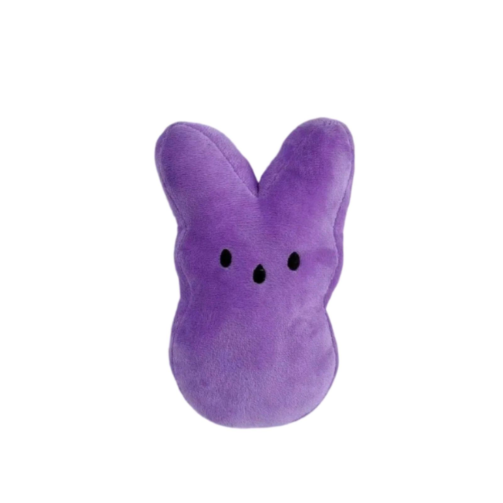 

Creative Novel Plush Bunny Toy For Dogs Kids Interactive Easter Gift One Size фиолетовый