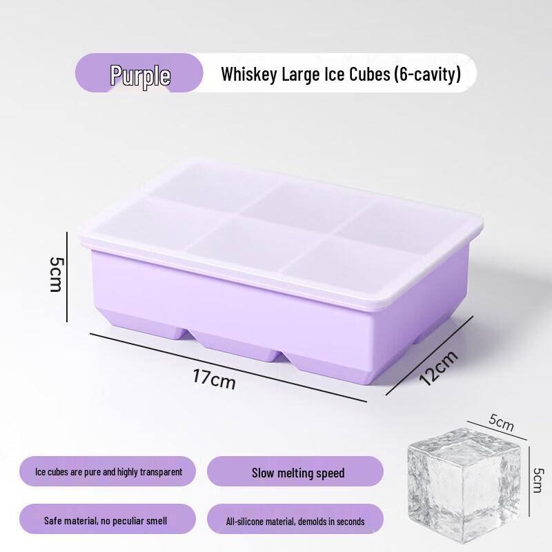 Large Square Resin Ice Cube Mold