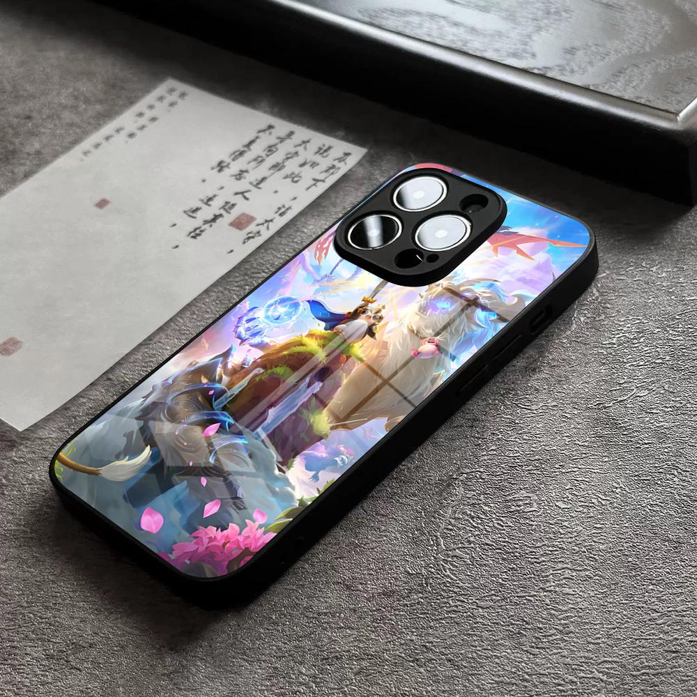 

Game T-Teamfight Tactics Phone Case For IPhone 16 Pro Max 14 17 Air 12 15 11 13 Mini X XR XS Max SE Glass Cover iPhone14 Pro