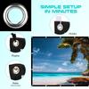 72 100 inch Simple Portable Projection Screen 100 inch Curtain High Outdoor Full HD 4K Projector Screen Curtain For Home Theater