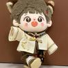 Niannyyhouse Traditional Hanfu 20cm Plush Doll with Clothes, Cotton Doll, Dress-Up Accessories (B)