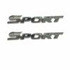 Car Accessories Sticker Styling Metal 3D Chrome Black Car Trunk Racing Sport WordY5 Letter Logo Emblem Badge Decal Sticker