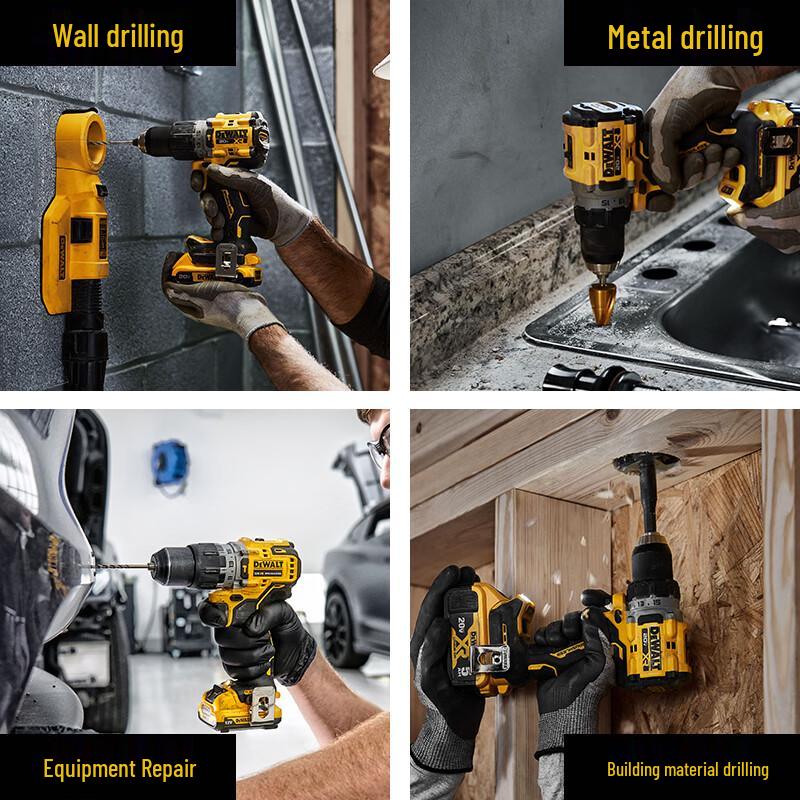 DEWALT Kit Combo Senza Fili 20V MAX 3 Attrezzi Spina CN (adattatore incluso)