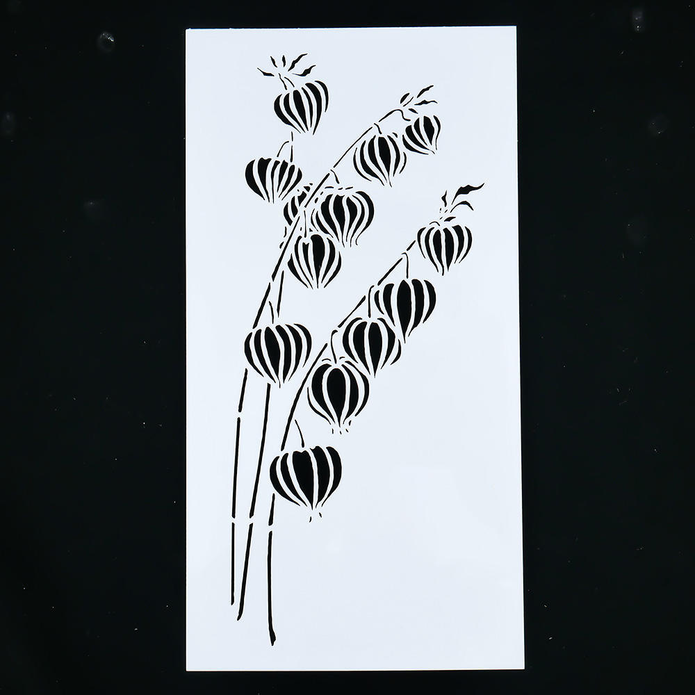 21*29.5 Cm Flower Stencils For Wall Painting Stamp Crafts Diy Scrapbook Album Decorative Embossing Craft Paper Card Template
