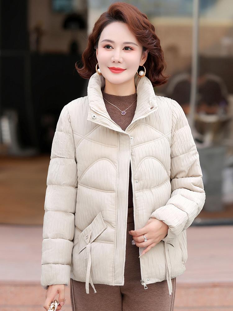 Stand-up Collar Down Padded Jacket Women's Short New Padded Jacket Casual Warm Thickened Padded Jacket