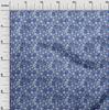 oneOone Cotton Poplin Blue Fabric Bird Ladybird  Dress Material Fabric Print Fabric By The Yard 42 Inch
