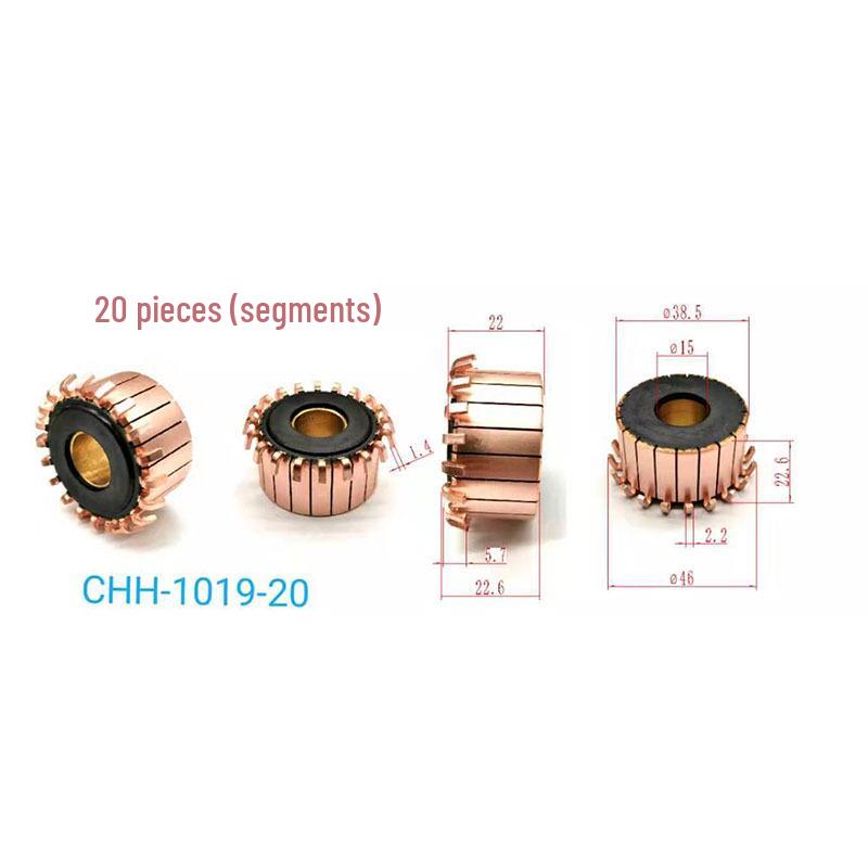 38.5x15x22.6 (22) Hook Type Commutator Slip Ring, 20P