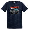 Boosted Racing Car Graphic T Shirt Cool Black Car Design Sleeveless Tee