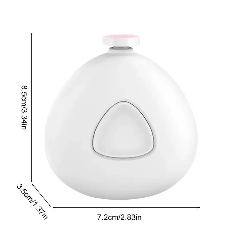 Portable Electric Baby Nail Trimmer Adjustable Speed Low Noise Safe Infant Nail Care Tool for Newborns Toddlers