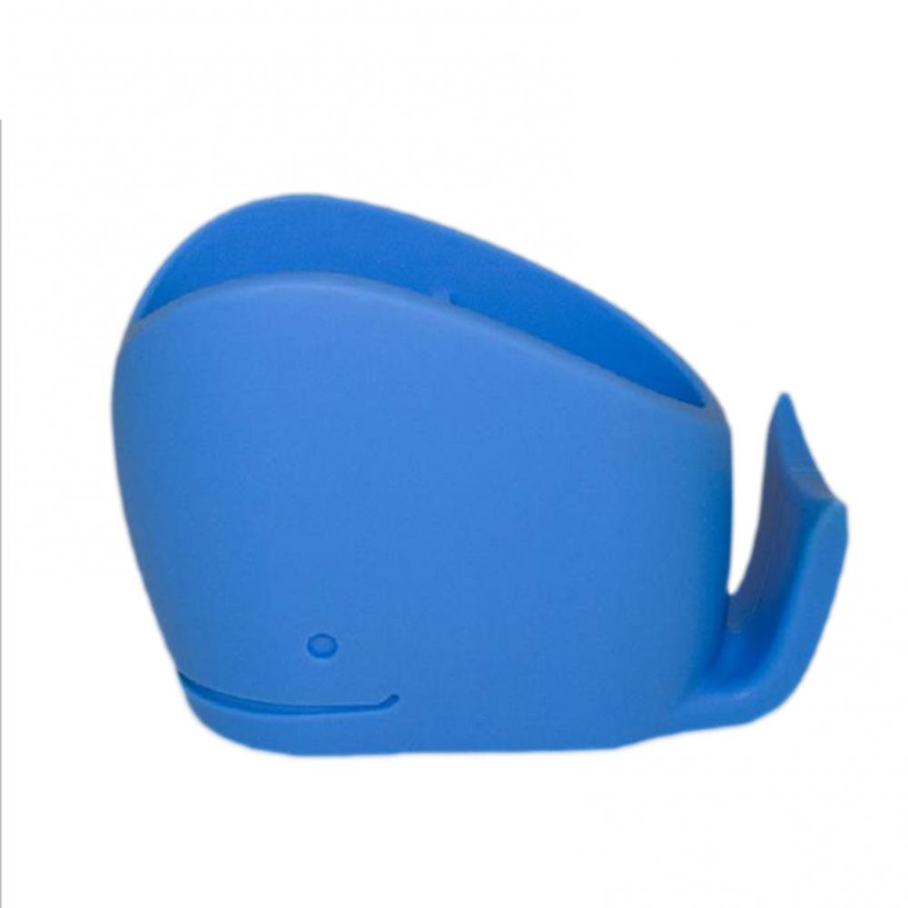 Silicone Toothpaste Toothbrush Holder Storage Rack Creative Cartoon Whale Shape Toothpaste Holders Bathroom Products