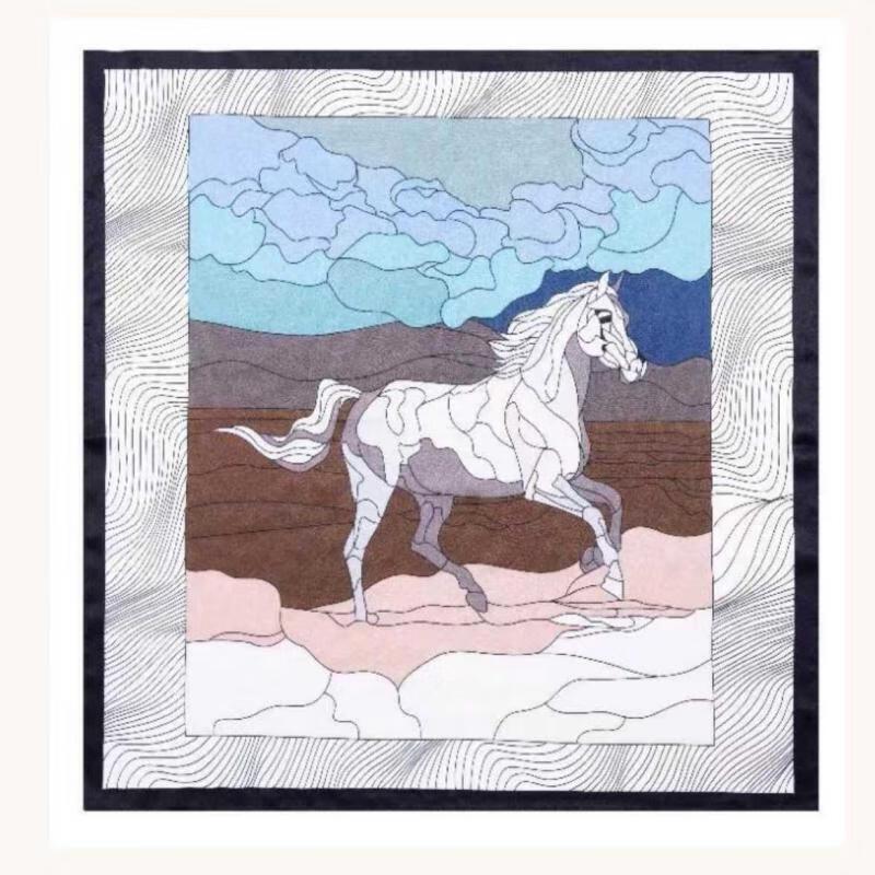 Canhua Niangniang 100% Mulberry Silk Scarf