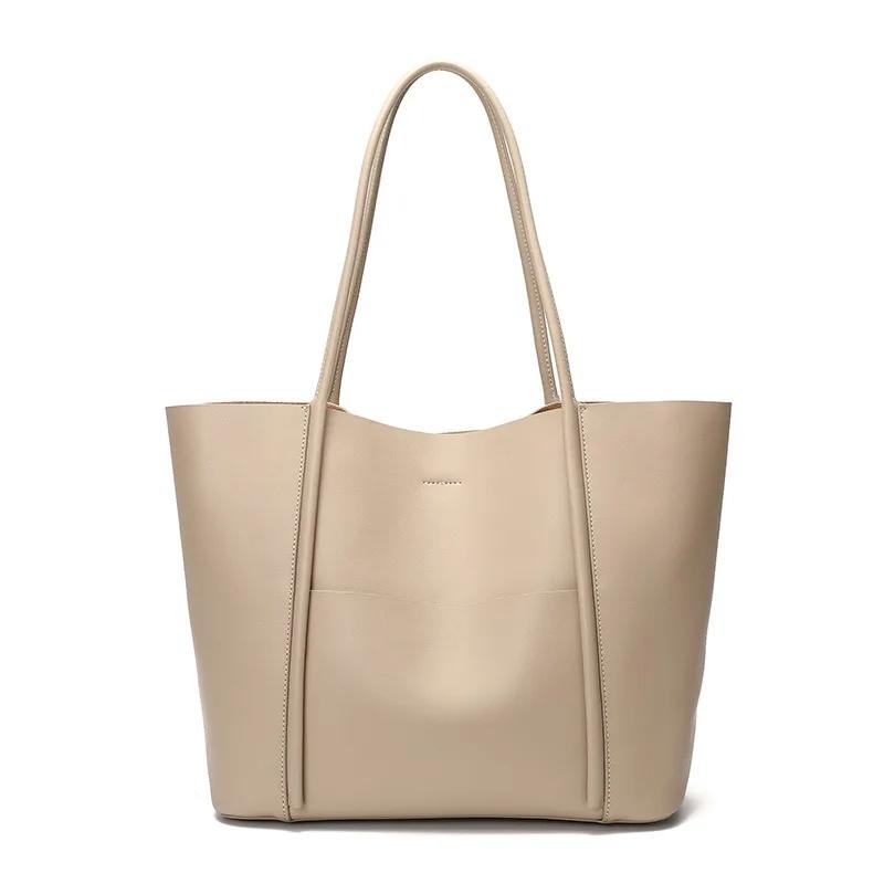 Large Leather Shoulder Bag for Women  Handbags  Genuine Leather  New  Summer