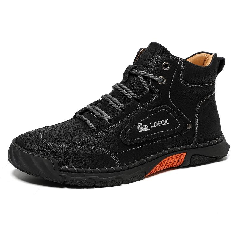 Men's Plus Size Shoes Men's Fashion Shoes Flat Boots Outdoor High-Top Shoes