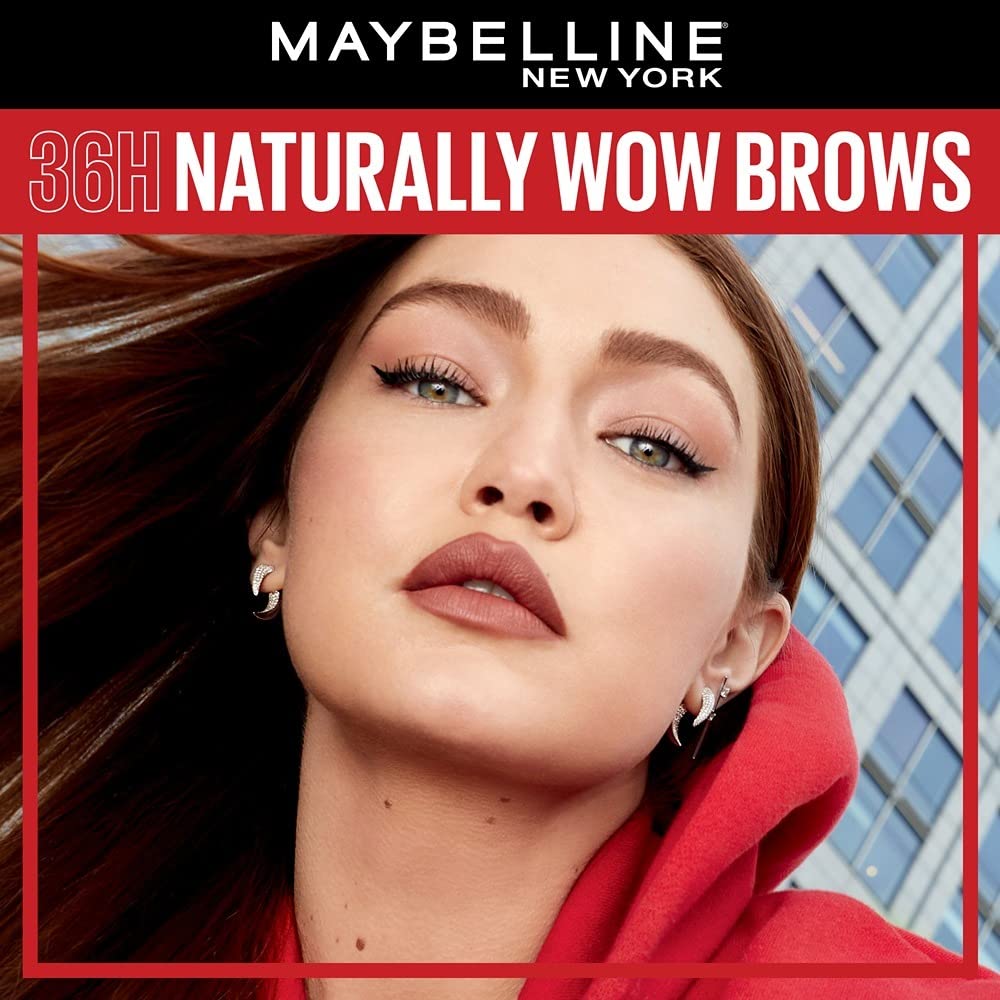 Maybelline New York Tattoo Brow 36h Brow Pencil Natural Brown Waterproof Long-lasting Precision Tip Eyebrow Makeup 0.25 g