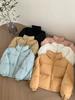European Style Women's Short Down Jacket, Stand Collar, Winter 2026 Fashion, with Pockets and Zipper, Warm and Trendy.