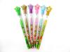 Tiny Mills Sloth Birthday Party Carnival Goody Staff Classroom Sloth Stackable Push Pencil Assortment with Erasers Favors, Prizes, Bags, Rewards,
