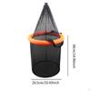 Foldable Floating Fish Basket , Mesh Bait Net Trap ,Heavy Duty, Keeping Storage Fishing Cage for