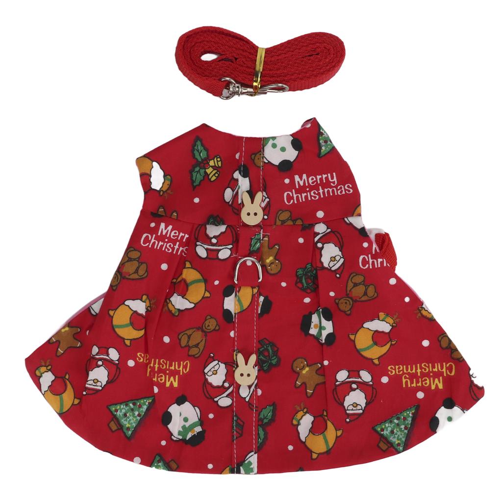 Kaninchenweste Leine Niedlich Verstellbar Atmungsaktiv Hasenkleidung mit Zugseil für Meerschweinchen IgelS