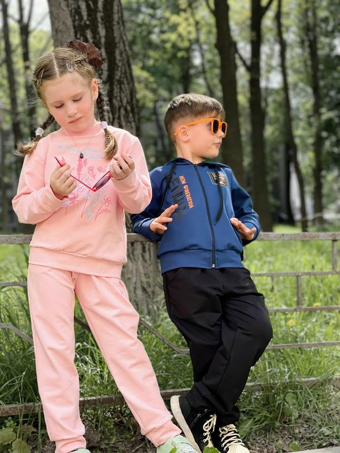 Girls’ Clothing Set – Stylish Design & Natural Materials, Any Season, 6063-057-33-5 HC