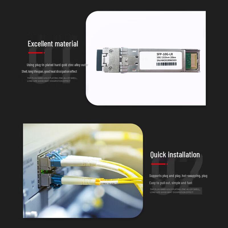 Fengyingzi SFP/SFP+ Single-Mode Optical Transceiver Modules