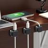 6/12pcs Cable Clips - The Ultimate Cord Holder & Cable Organizer for Desk, Wall, Home, Car & Office - Organize Cables & Wires