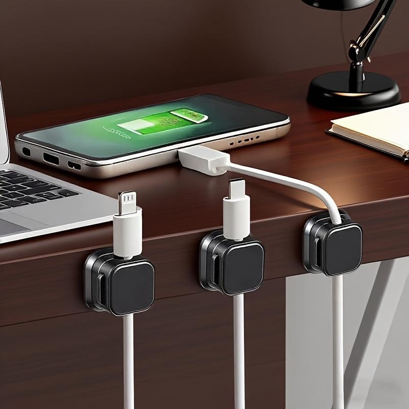 6/12pcs Cable Clips - The Ultimate Cord Holder & Cable Organizer for Desk, Wall, Home, Car & Office - Organize Cables & Wires