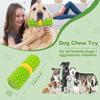 Dog's Double Joint Vocal Grinding Rod for Cleaning Teeth and Releasing Energy Resistant to Chewing and Unopening Home Pet Toys