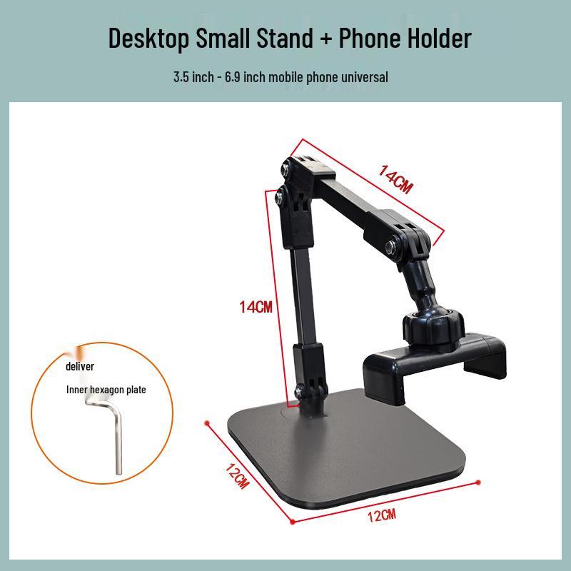 

Desktop Multifunctional Cantilever Bracket for Phone, Tablet, and Microphone Overhead Shots and Live Broadcasts