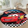 Dinsey Round Carpet Design for Game Room Outdoor Balcony Foyer Anti-slip Round Rug Decorate Offices Wedding Party Gift