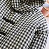 Black Plaid Hooded Cotton Clothes, Warm Cotton Clothes, Handmade Chinese Button-down Cotton-padded Jackets, Thickened Outing Jackets