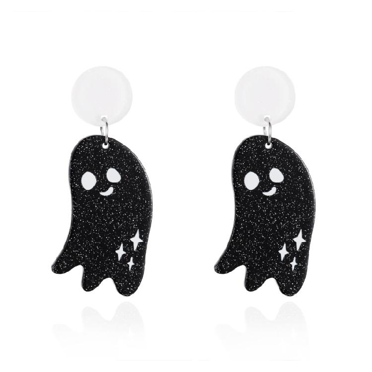 Halloween Themed Celebration Drop Earrings Acrylic Materials Ear Accessories Costume Party Jewelry Gift