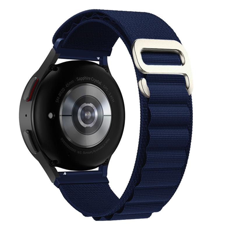 Compatible with Huawei GT6/5/4 Pro and Samsung Watch7/6, 22mm Universal Alpine Nylon Loop Strap.
