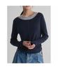 Layered Pullover Navy