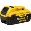 6Ah Replacement for Dew-alt 20V Max Battery DCB200 DCB201 DCB203 DCB204 DCB206 DCB207 Compatible with Dew-alt 20V XR DCD DCF DCG Series Cordless