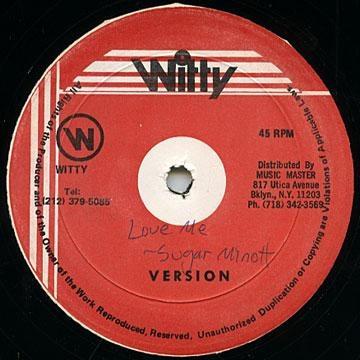 

12inch Record SUGAR MINOTT - Love Me MM074 Witty US Reggae, Ska & Dub Used