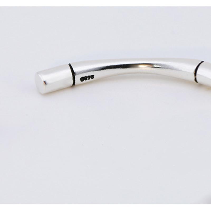XIYANIKE New Arrival Silve Plated High Quality Sliver Multi Segment Bamboo Open Adjustable Bracelets Bangle Women