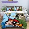3pcs Powerpuff Girls Cover Set,Soft Comfortable Duvet Cover,Guest Room (1*Duvet Cover + 2*Pillowcases, Without Core) Yy251024191