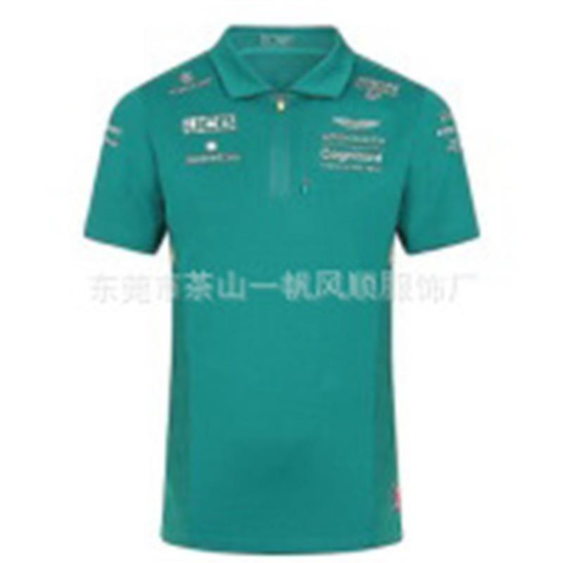Unisex Off-Road Racing Polo Shirt Short Sleeve Collared T-Shirt Breathable Sporty Casual Fit