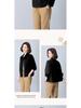 Petite Women's Pure Cotton Short Jacket - High-End Spring & Fall 2024 Fashion for Middle-Aged Mothers.