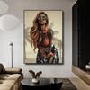 Tropical Sexy Bikini Women Poster Prints Pictures Fashion Tattoo Girl Wall Art Canvas Painting for Modern Living Room Home Decor