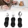 Adaptive Besteck rutschfester Griff Hemiplegie Hilfe Besteck Gabel Löffel Hilfe für Ältere Geschirr Set 25-26