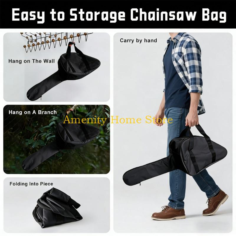 

F26C Large Capacity 20 Foot Tool Bag for Gas Shears Electric Shears and Accessories Organized Compartment Plan CN